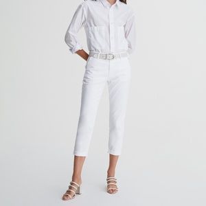 •NWT• The Cade in White Tailored Trousers from AG!